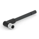 TE Connectivity Sensor Actuator Cable Female 5 way M12 to Female 5 way M12, 63V, 1.5 m, Polyvinyl Chloride T4151499L25-003