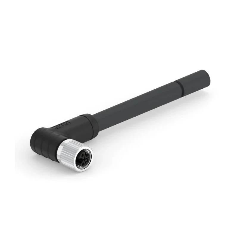 TE Connectivity Sensor Actuator Cable Female 5 way M12 to Female 5 way M12, 63V, 1.5 m, Polyvinyl Chloride T4151499L25-003