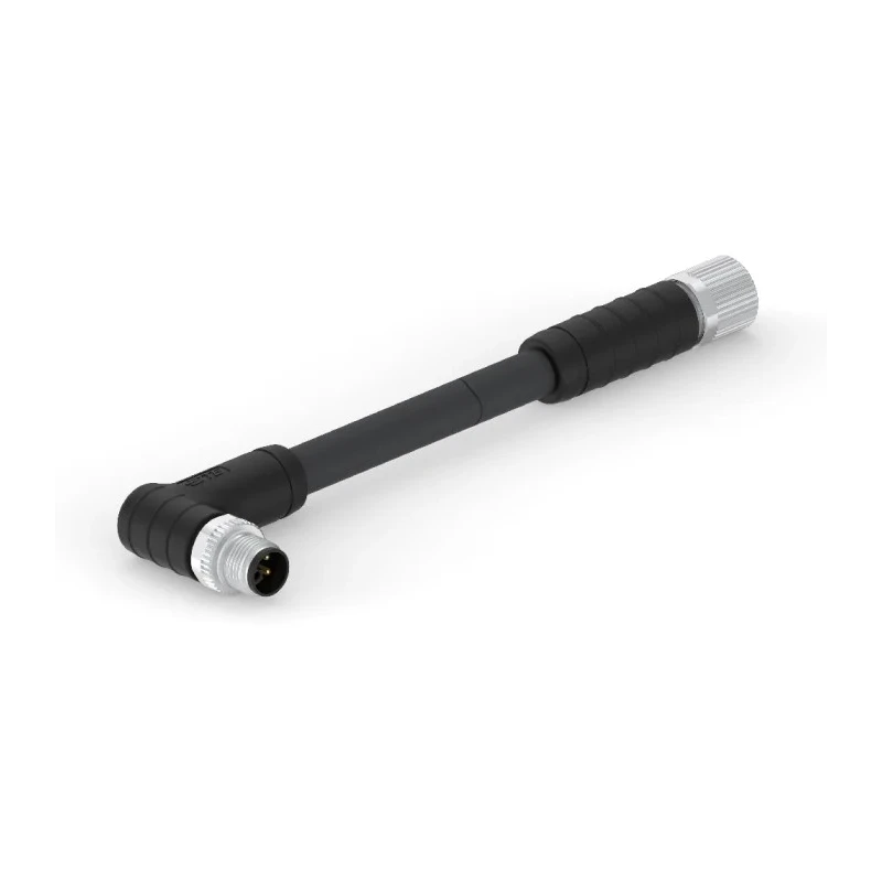 TE Connectivity Male 5 Way Right Angle to Female 5 Way Straight Sensor Actuator Cable 1.5m T4152AC9L25-003