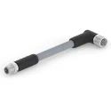 TE Connectivity Sensor Actuator Cable Male 4 Way Right Angle to Female 4 Way Straight 63V PVC Jacket 1.5m T4152A99L14-003