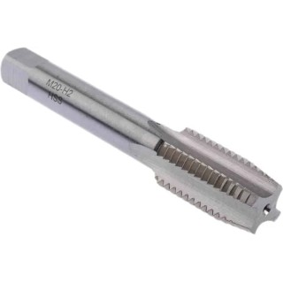 RS PRO High Speed Steel Straight Flute Metric Threading Tap M20, Pitch 2.5mm, Right Hand, Hand Tap 152-265