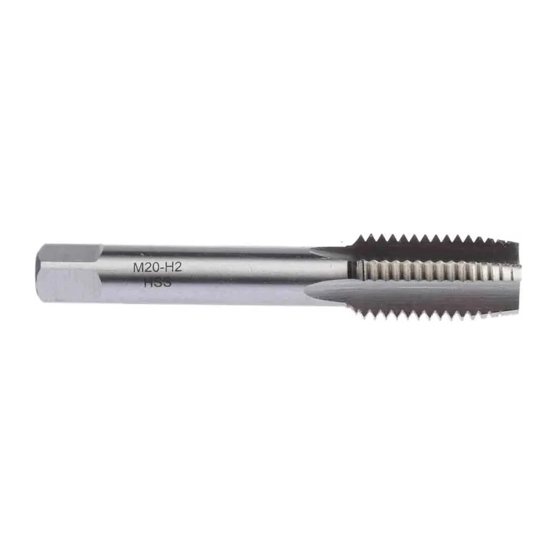 RS PRO High Speed Steel Straight Flute Metric Threading Tap M20, Pitch 2.5mm, Right Hand, Hand Tap 152-265