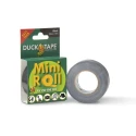 DUCK TAPE Black Gloss Finish Cloth Backing Duct Tape 25mm Width 10m Length 0.25mm Thickness 260181