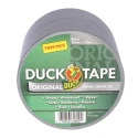 DUCK TAPE Duct Tape, 50 mm Width x 50 m Length, Silver Gloss Finish 211115