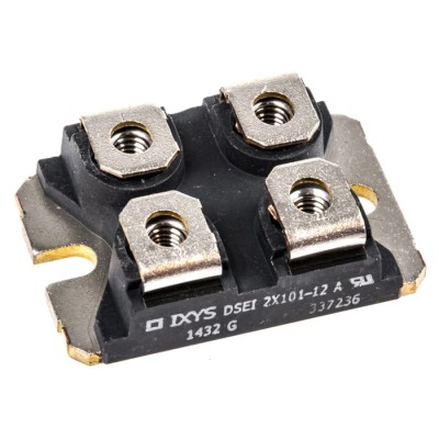 IXYS 1200 V 90 A Switching Rectifier Diode Panel Mount SOT-227 DSEI2X101-12A