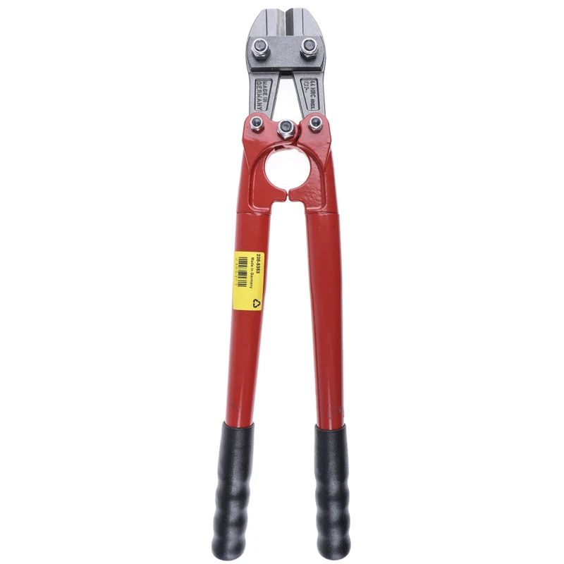 CK 450mm Polyvinyl Chloride Handle 7 mm Cutting Capacity High Alloy Steel Bolt Cutter T4358 18