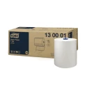 Tork White Roll Wipe 1 Ply, Roll Width 19.5 cm, Sheet Size 250000 x 195 mm, Roll Length 250 m 130001