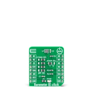 MikroElektronika Barometer 3 Click Sensor Development Tool DPS368 