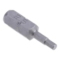 RS PRO Screwdriver Bit Hex 2.5 mm Tip, 1/4 in Drive, 25 mm Overall Length 253-188