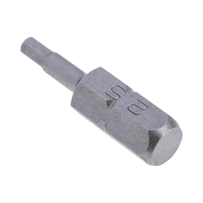 RS PRO Screwdriver Bit Hex 2.5 mm Tip, 1/4 in Drive, 25 mm Overall Length 253-188
