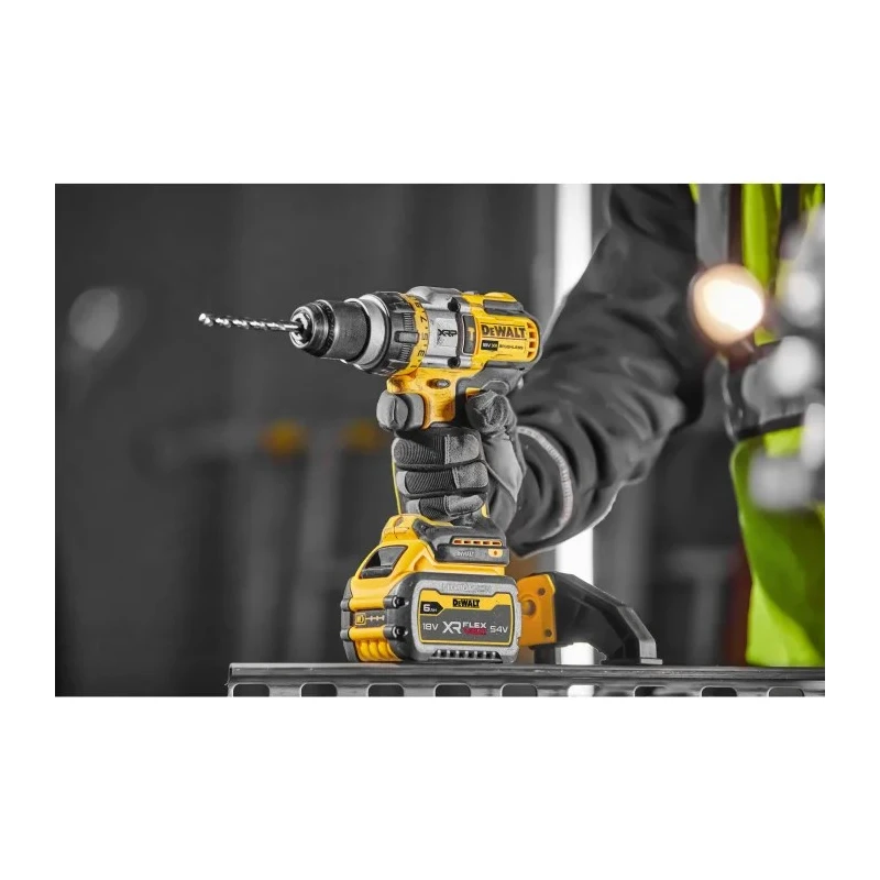 DeWALT 1.3 kW Cordless 18 V Brushless Combi Drill with 13 mm Chuck and 67 Nm Torque DCD999