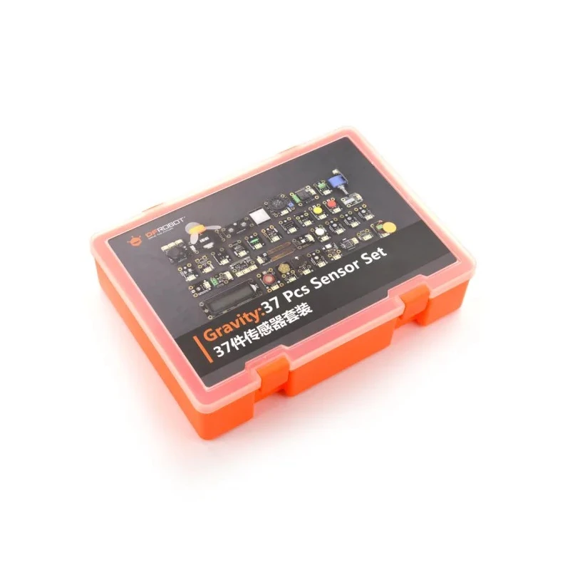 DFRobot Gravity 37 Pcs Sensor Set for Arduino, Arduino Compatible Development Kit KIT0150