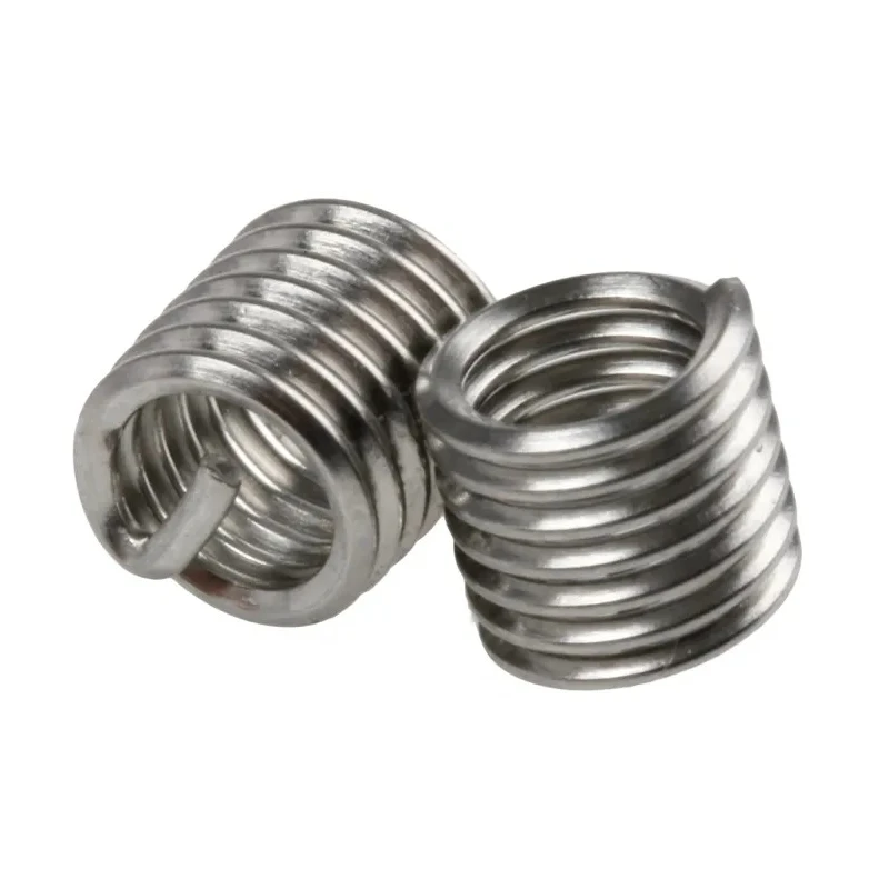 Recoil Thread Repair Insert, Drill Size 4.2 mm, Thread Length 6 mm, Stainless Steel 304, Model 25043