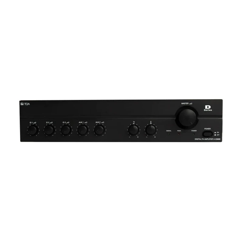 TOA 120W 1 Channel Mixer Power Amplifier 240V, 50Hz-20kHz Frequency Response A-2120DD
