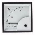 HOBUT Analogue Panel Ammeter 25 A AC, 72 mm x 72 mm, Class 1.5 Moving Iron D72SD
