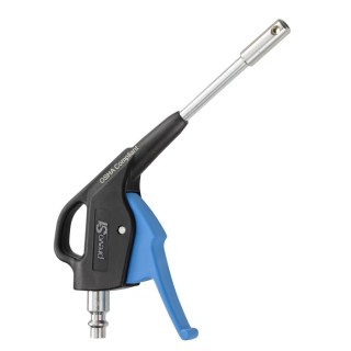 PREVOST 12 bar Blow Gun with ISOB 6 Air Inlet BSP, Polyamide Body, Steel Nozzle, Short Lever Trigger IBG 06MTLH