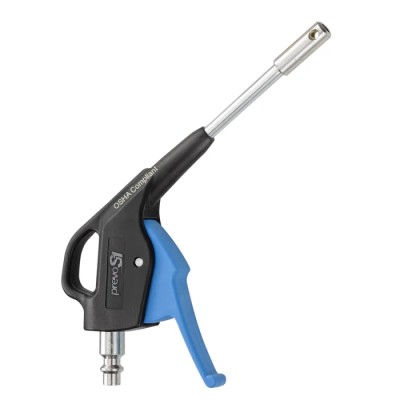 PREVOST 12 bar Blow Gun with ISOB 6 Air Inlet BSP, Polyamide Body, Steel Nozzle, Short Lever Trigger IBG 06MTLH