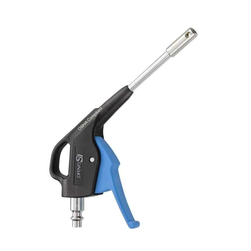 PREVOST 12 bar Blow Gun with ISOB 6 Air Inlet BSP, Polyamide Body, Steel Nozzle, Short Lever Trigger IBG 06MTLH