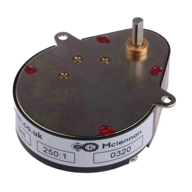 McLennan Servo Supplies Ovoid Gearbox, 250:1 Gear Ratio, 0.8 Nm Maximum Torque, 20 rpm Maximum Speed P5-G27L82