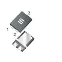 Taiwan Semiconductor 60 V 10 A Schottky Diode 3-Pin SMPC4 TSUP10M60SH