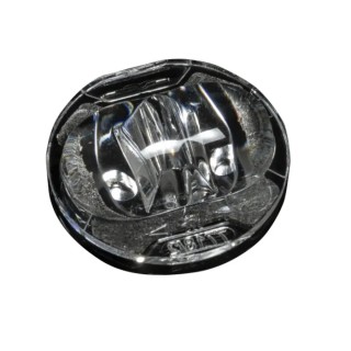 Ledil CA17721 Series 1-Way Round Polycarbonate LED Lens 21.6mm Diameter 7.8mm Height CA17721_EMERALD-ER1-PC