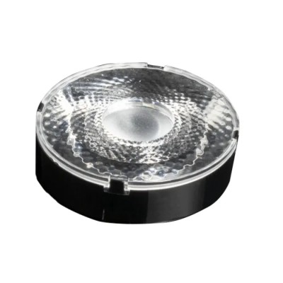 Ledil 1-Way Round Clear Polymethyl Methacrylate LED Lens 18° 49.9mm Diameter CP17694_AMY-50-S-C