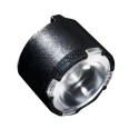 Ledil 1-Way LED Lens, Round Polymethyl Methacrylate, 45° Viewing Angle, 9.9mm Diameter, 6.81mm Height FP11003_LISA2-WW-PIN