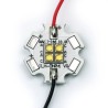 Intelligent LED Solutions OSLON Square 4+ PowerStar LED Array 4 LEDs Neutral White 4000k 1080lm IHH-OG04-NW90-SC221-WIR200.