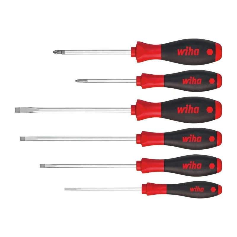 Wiha Slotted Standard Screwdriver Set, 6-Piece 07152