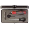 Wiha Adjustable Standard Torque Screwdriver with Variable Torque Range 0.8 to 5 Nm, Drive Sizes 3 mm, 4 mm, PH1, PH2 26893