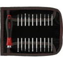 Wiha Interchangeable Standard Screwdriver Set 12-Piece 27820, ANSI/ESD S20.20:2021, Germany