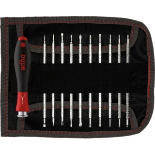 Wiha Interchangeable Standard Screwdriver Set 12-Piece 27820, ANSI/ESD S20.20:2021, Germany