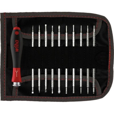 Wiha Interchangeable Standard Screwdriver Set 12-Piece 27820, ANSI/ESD S20.20:2021, Germany