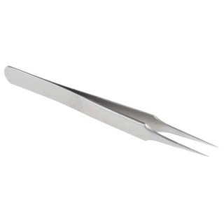RS PRO 110mm Stainless Steel Extra Fine Tweezer 238-6182