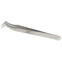 RS PRO Stainless Steel 115mm Hook Tweezer 238-6205