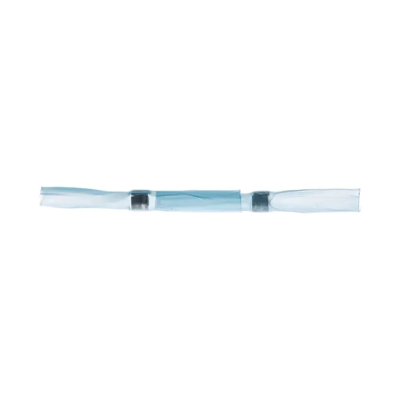 TE Connectivity Blue Polyolefin Solder Sleeve 18.54mm Length 0.76-1.52mm Cable Diameter D-110-28