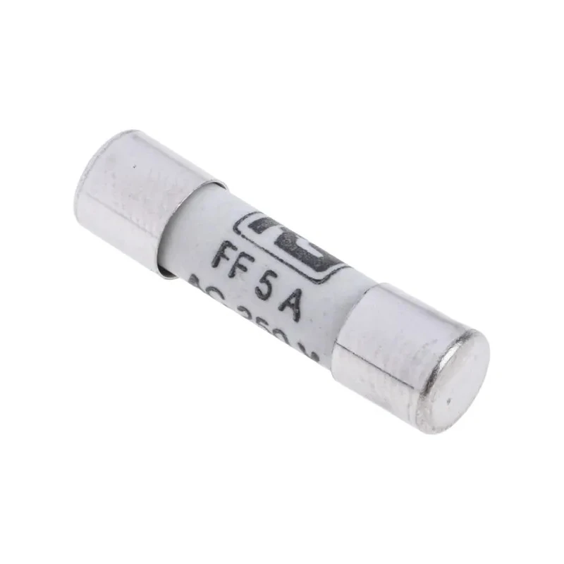 RS PRO 5A FF Ceramic Cartridge Fuse 5 x 20 mm, 250V AC, Super Fast Acting, Ceramic Body 420-117