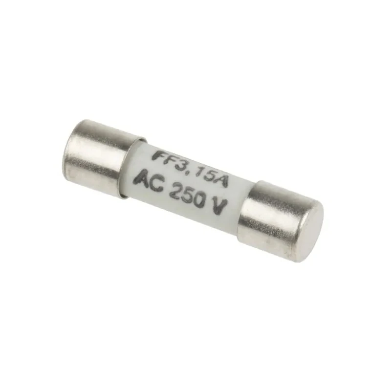 RS PRO 3.15A FF Super Fast Acting Ceramic Cartridge Fuse, 5 x 20 mm, 250V AC, Model 420-101