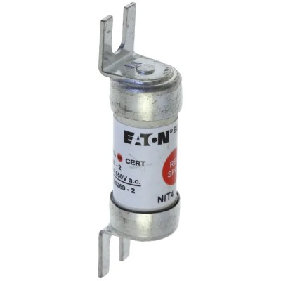 Eaton 4A British Standard Fuse A1 550V AC High Rupture Capacity Tag Fuse NIT4