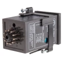 Tempatron TT Series DIN Rail, Panel Mount Timer Relay 2-Contact 110V AC 3 s to 30 min ON Delay DPDT TT4802-12
