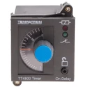 Tempatron DIN Rail, Panel Mount Timer Relay 2-Contact 110V AC 6 s to 6 h 1-Function DPDT Switch TT4801