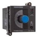 Tempatron DIN Rail Panel Mount Timer Relay, 2-Contact DPDT, 230V AC, ON Delay, 6s to 6h, 1-Function TT4801