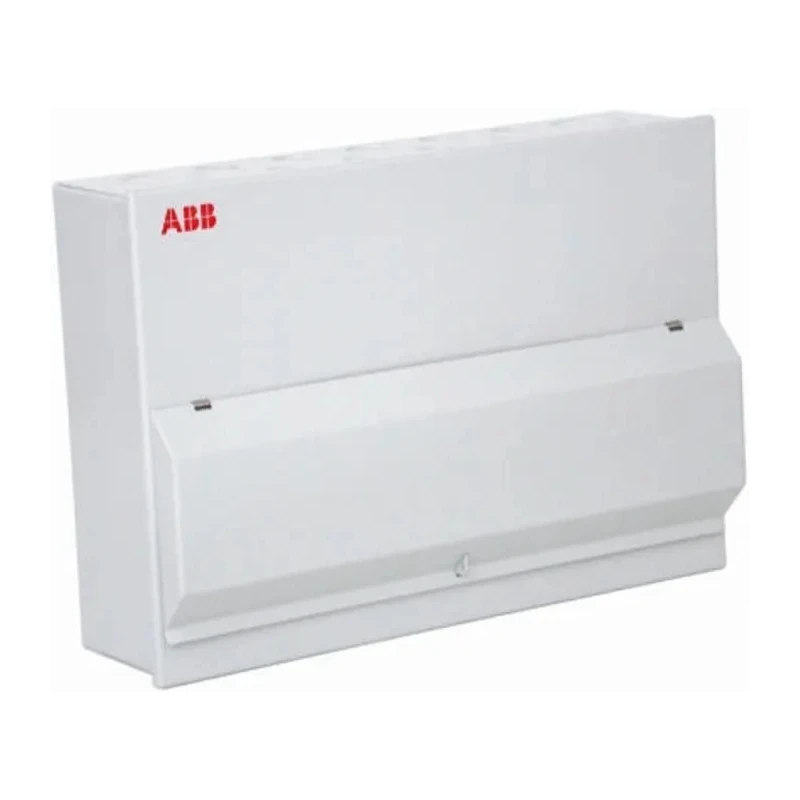 ABB 4 Way Steel Consumer Unit, 100A Current Rating, IP30 Protection, Housemaster Series IP30
