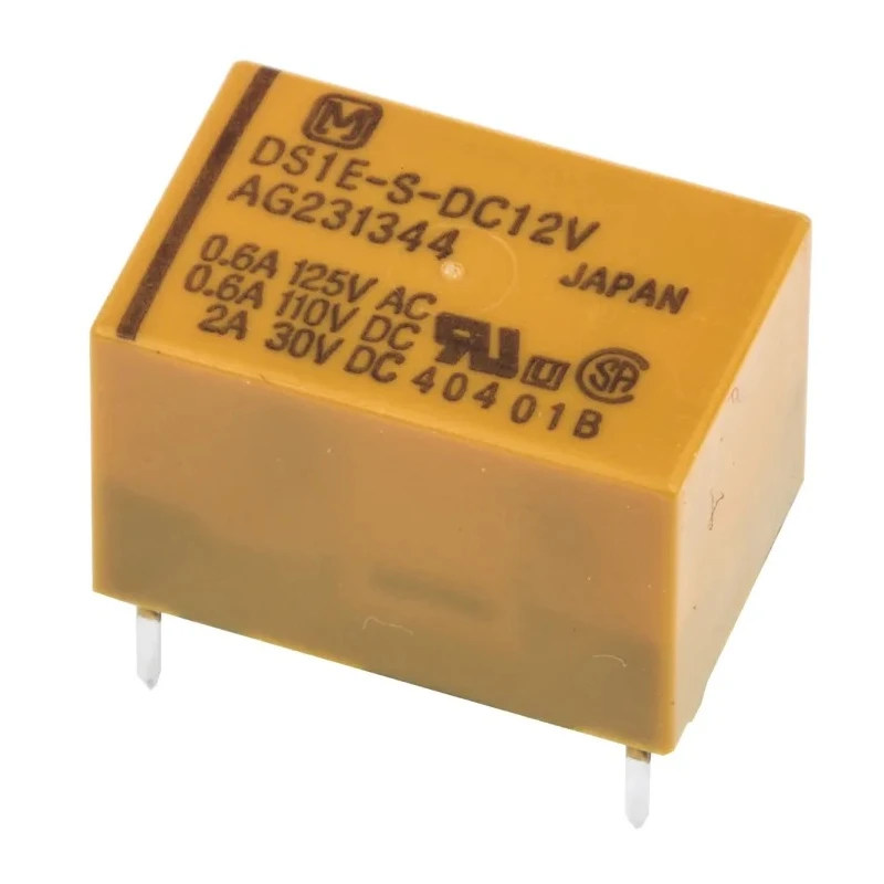 Panasonic PCB Signal Relay 12V DC Coil 3A SPST DS1E-S-DC12V