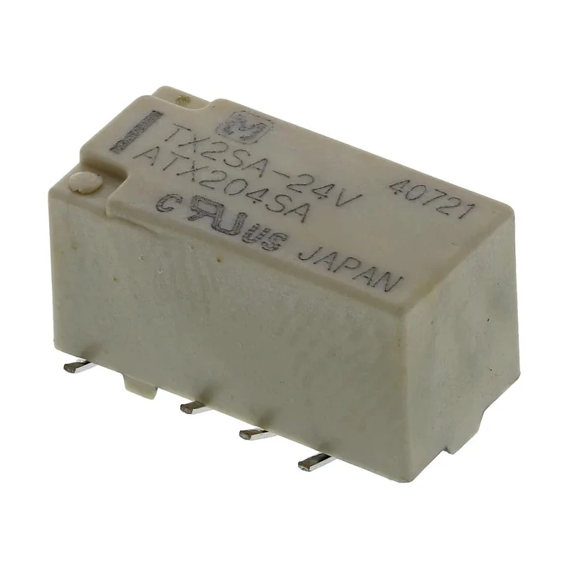 Panasonic Surface Mount Signal Relay 24V DC Coil 2A DPDT Gold Plated Contacts TX2SA-24V