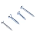 RS PRO Steel 1230 Piece Pozidriv Drive Galvanised Self-Tapping Screw Bolt Kit 393-163