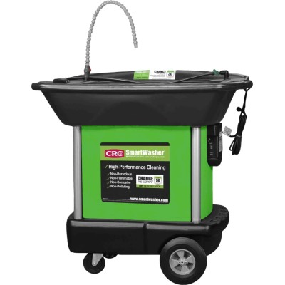 CRC Mobile Heavyweight Parts Washer 95 L Tank Capacity 450kg Max Load 1080 L/h Flow Rate 46°C Model 33331