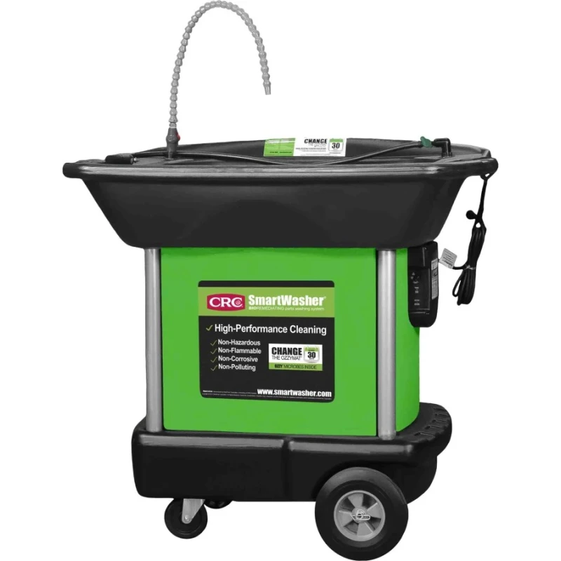 CRC Mobile Heavyweight Parts Washer 95 L Tank Capacity 450kg Max Load 1080 L/h Flow Rate 46°C Model 33331
