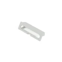 Hammond Polycarbonate Terminal Cover 10.2mm Width, 35mm Length for Use with 1597DIN2GY and 1597DIN4GY 1597DINCOV2GY