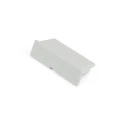 Hammond Polycarbonate Terminal Cover 10.2mm Width 35mm Length for Use with 1597DIN2GY, 1597DIN4GY 1597DINCOV1GY